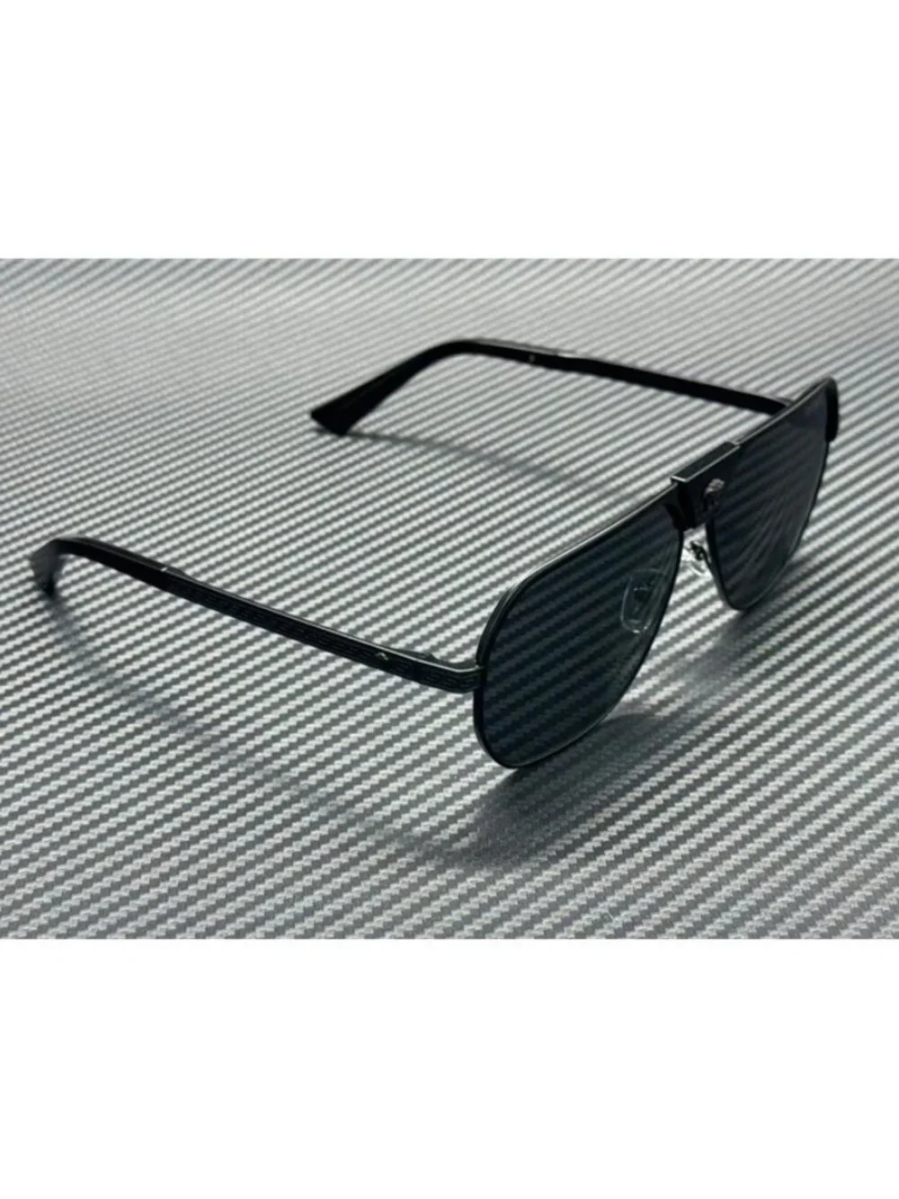 New Versace Men Matte Black Sunglasses 61-12-145